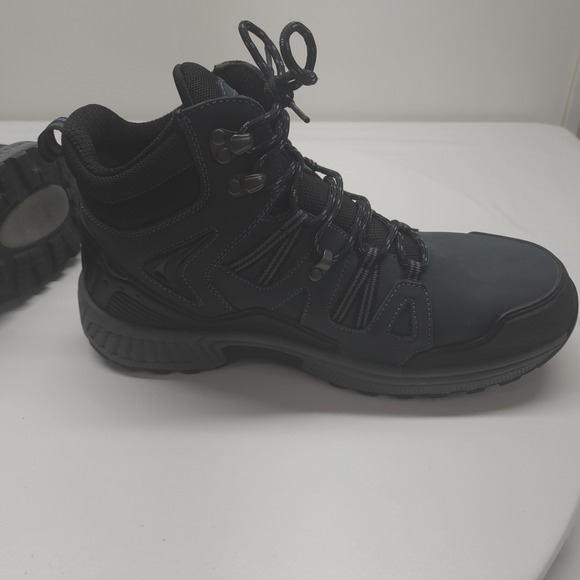 OrthoFeet Women's Dakota Water proof Blue Ankle Hiking Boot Size 9.5 Wide - Picture 8 of 12